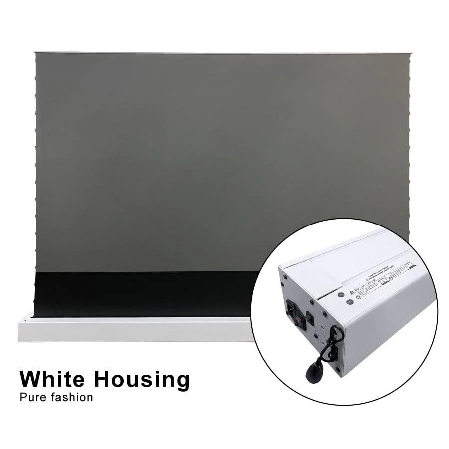 72"-120" VIVIDSTORM S PRO Motorized Tension Floor Rising UST ALR Projector Screen - Image 4