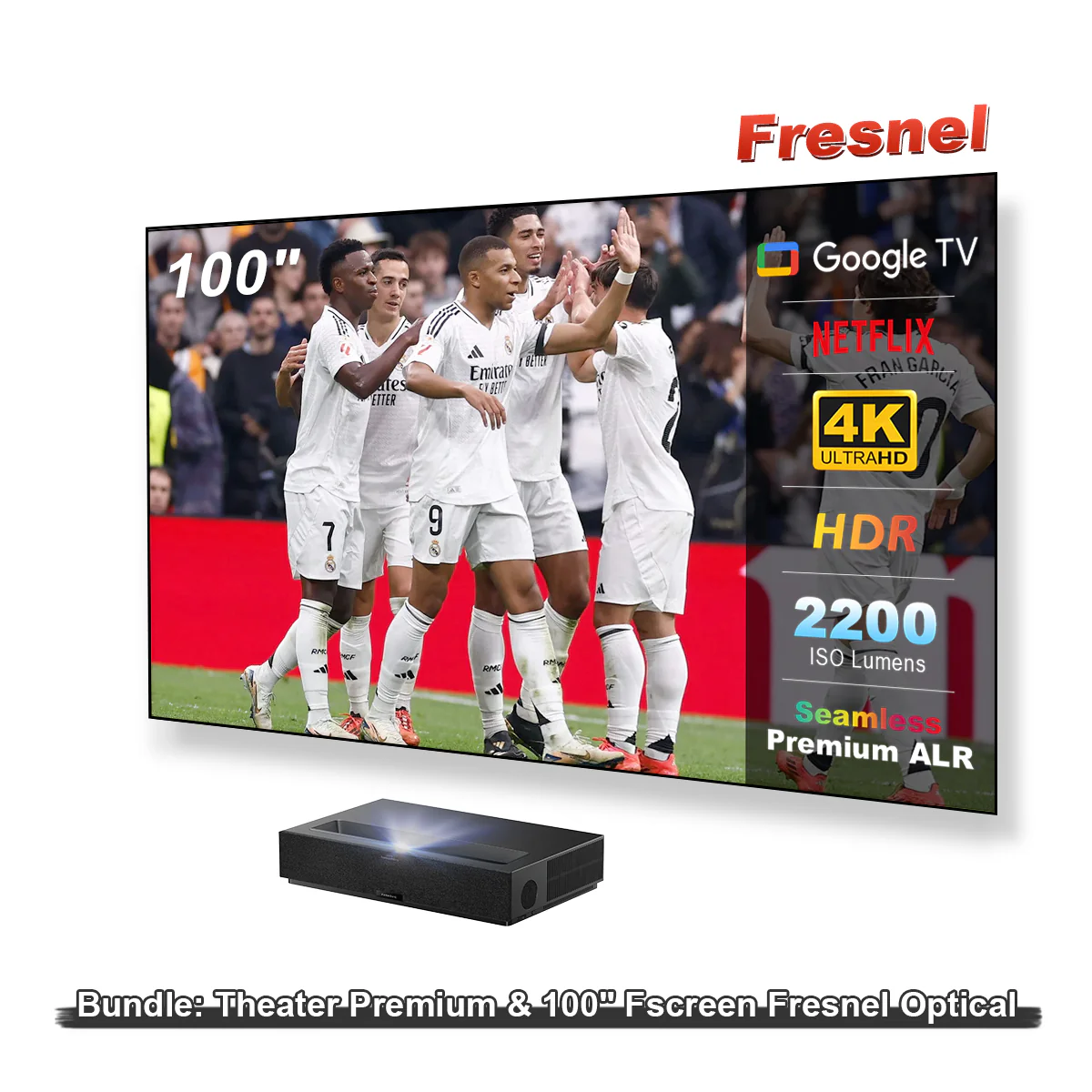 (DE) Formovie Theater Premium Triple Laser 4K TV Ultra Short Throw Projector - Image 16