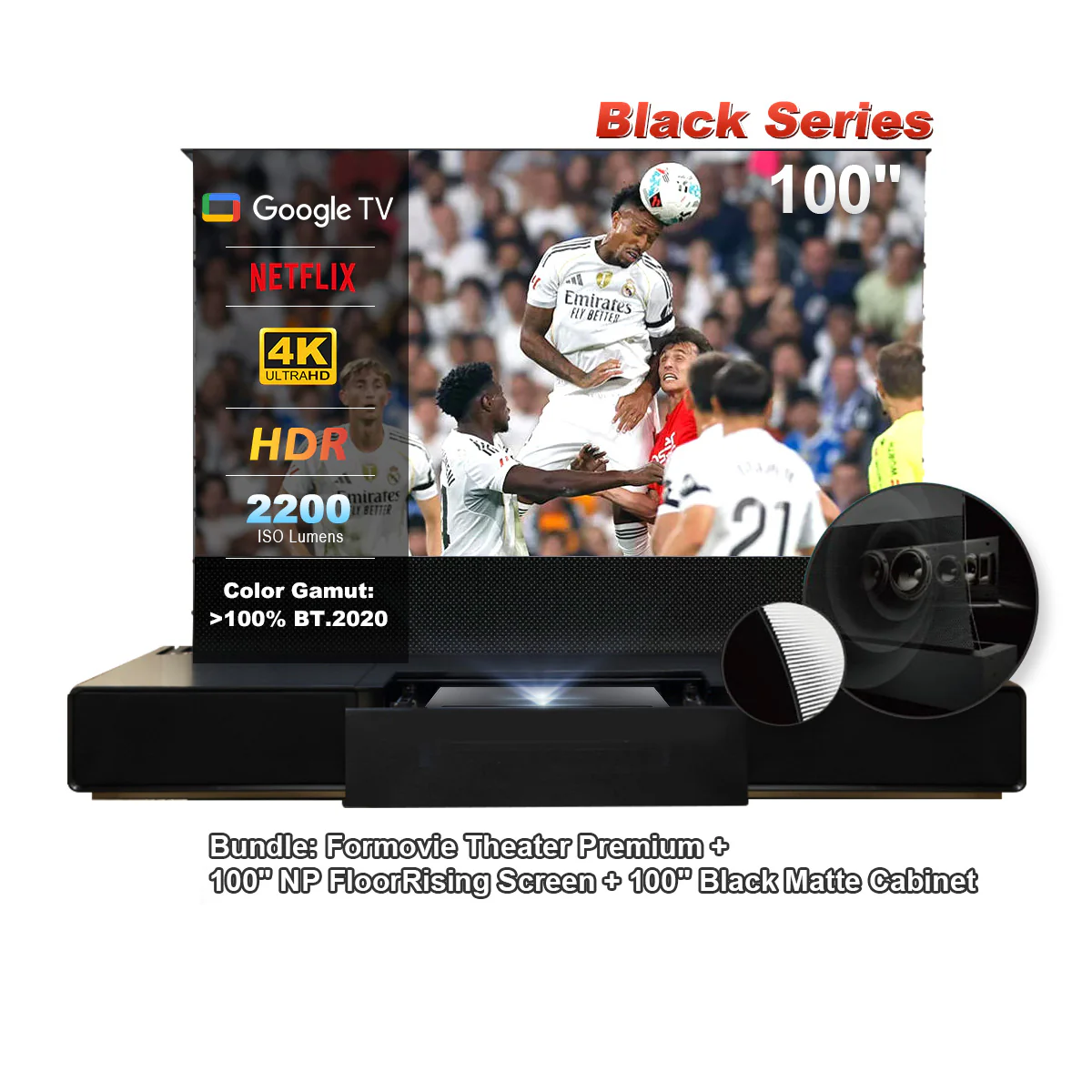 (DE) Formovie Theater Premium Triple Laser 4K TV Ultra Short Throw Projector - Image 35
