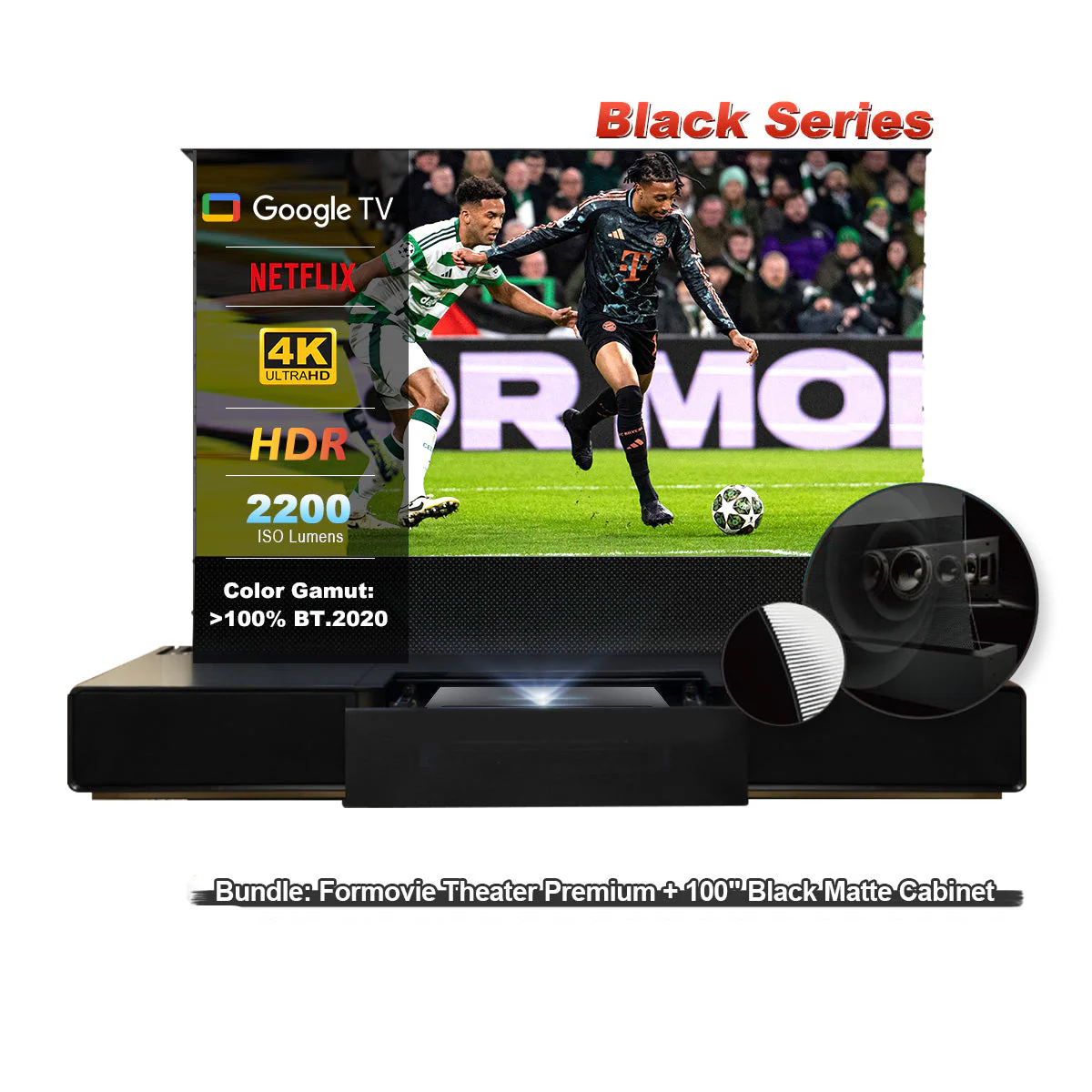 (DE) Formovie Theater Premium Triple Laser 4K TV Ultra Short Throw Projector - Image 39