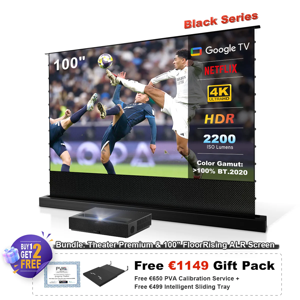Formovie Theater Premium Triple Laser 4K TV Ultra Short Throw Projector - Image 39