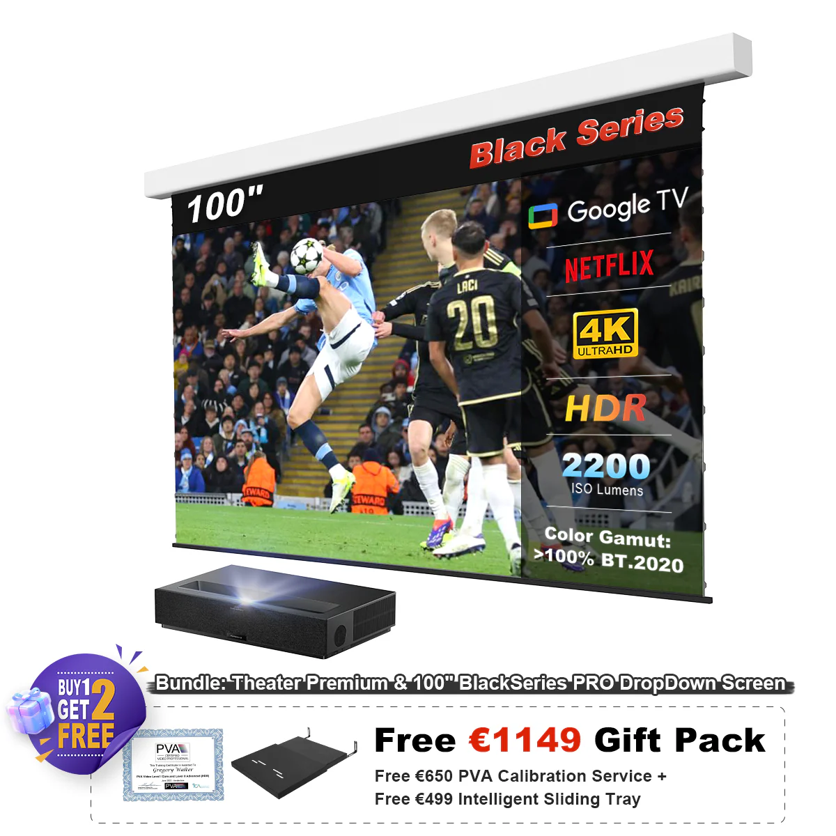 Formovie Theater Premium Triple Laser 4K TV Ultra Short Throw Projector - Image 49