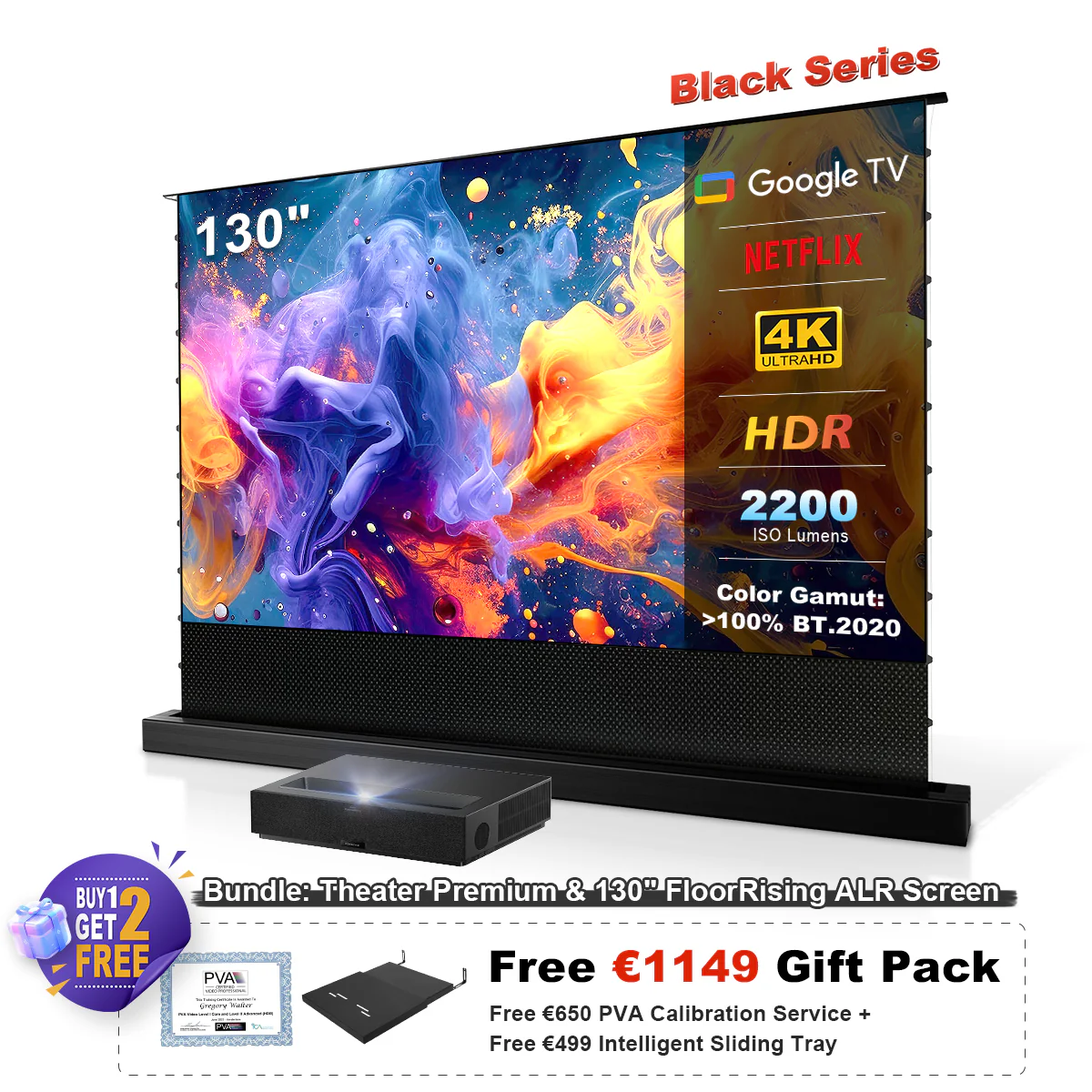 Formovie Theater Premium Triple Laser 4K TV Ultra Short Throw Projector - Image 55