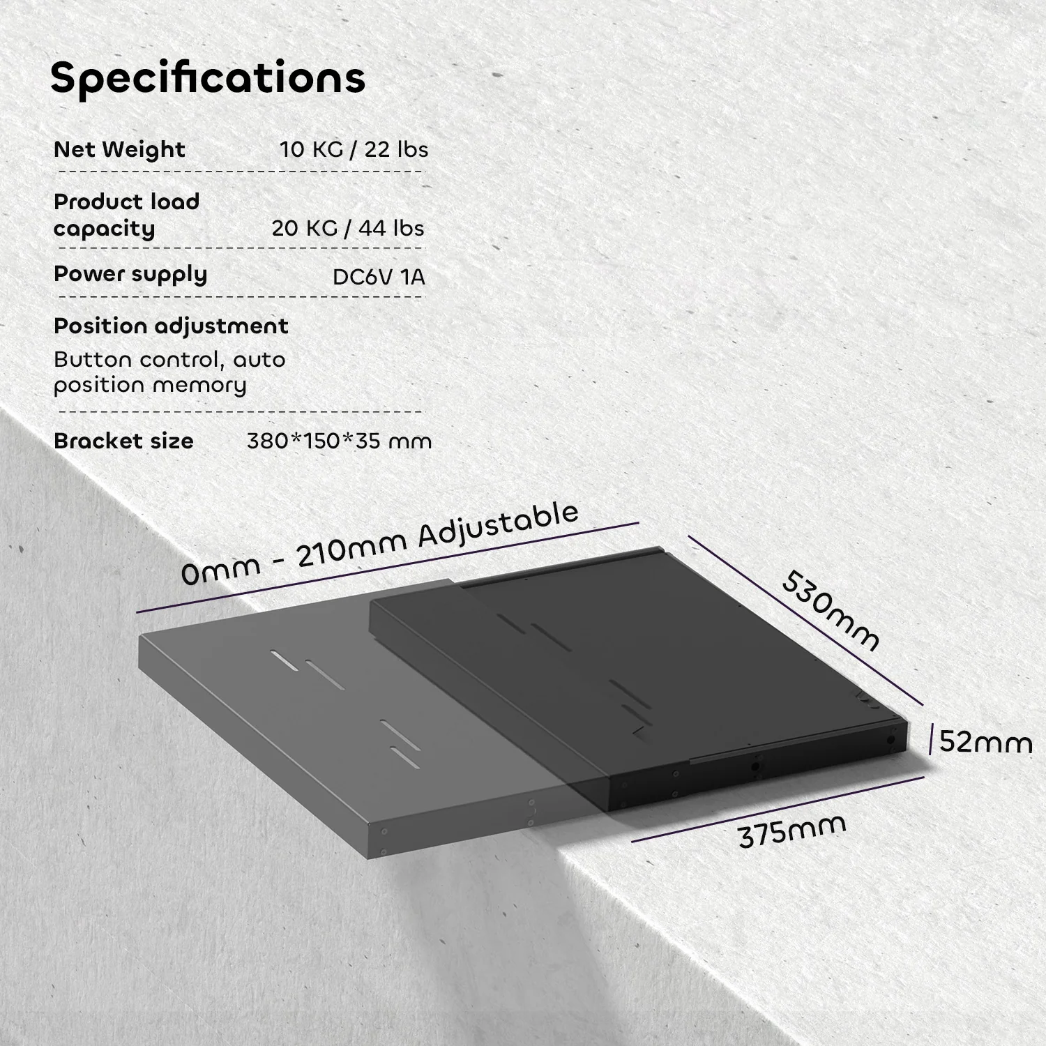 Intelligent Sliding Tray For UST Projector - Image 12