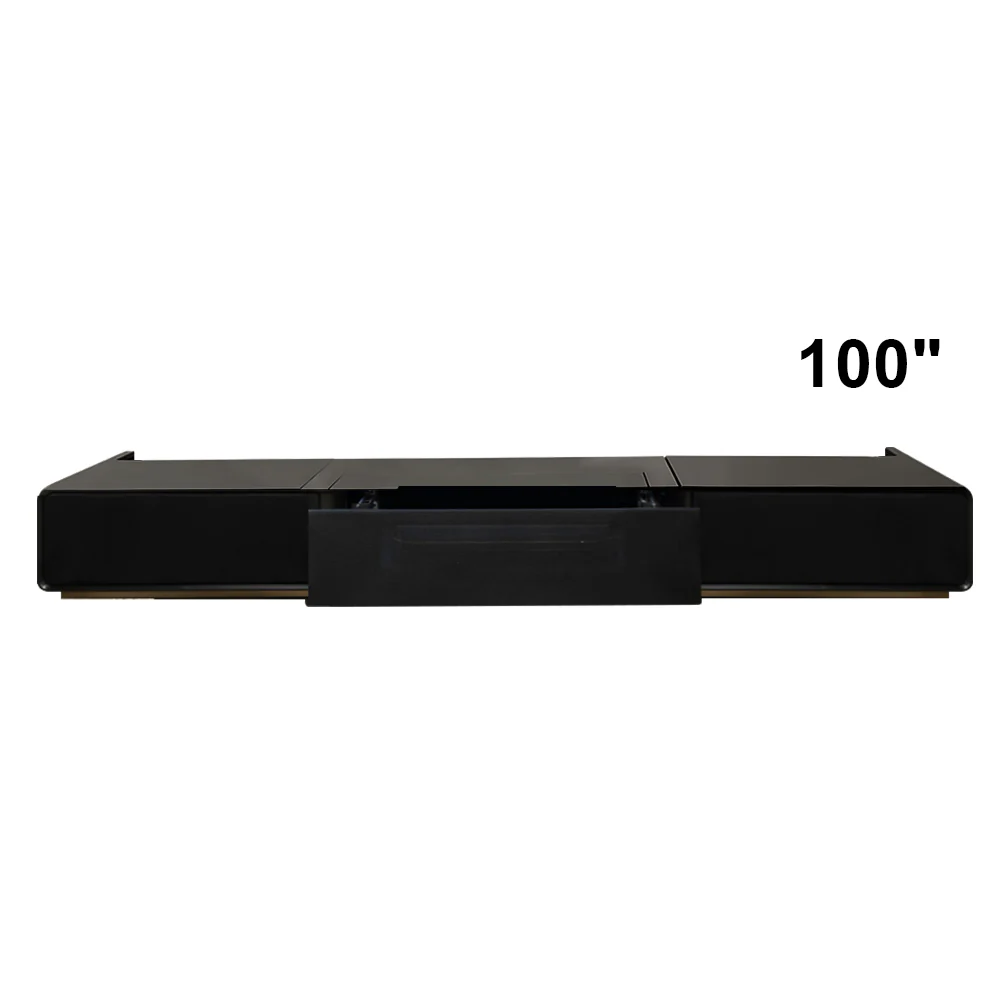 Shore Fully-Assembled Modern Matte TV Stand for UST Projector - Image 29