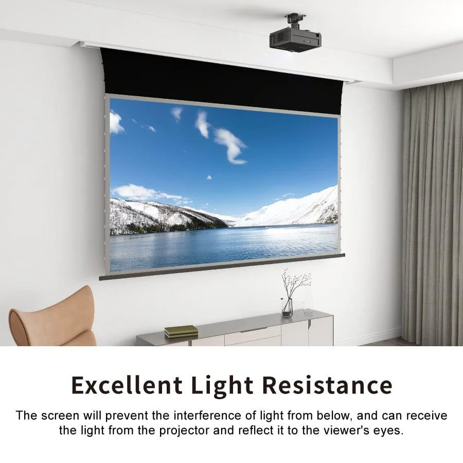 VIVIDSTORM PRO A Slimline Motorized Tension Drop Down UST ALR Projector Screen - Image 11