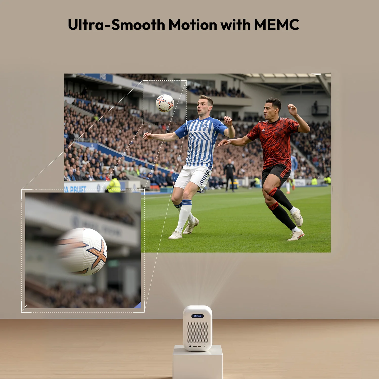Formovie Xming Episode Two Google TV Projector 300 ISO Lumens Full HD 1080P - Image 3